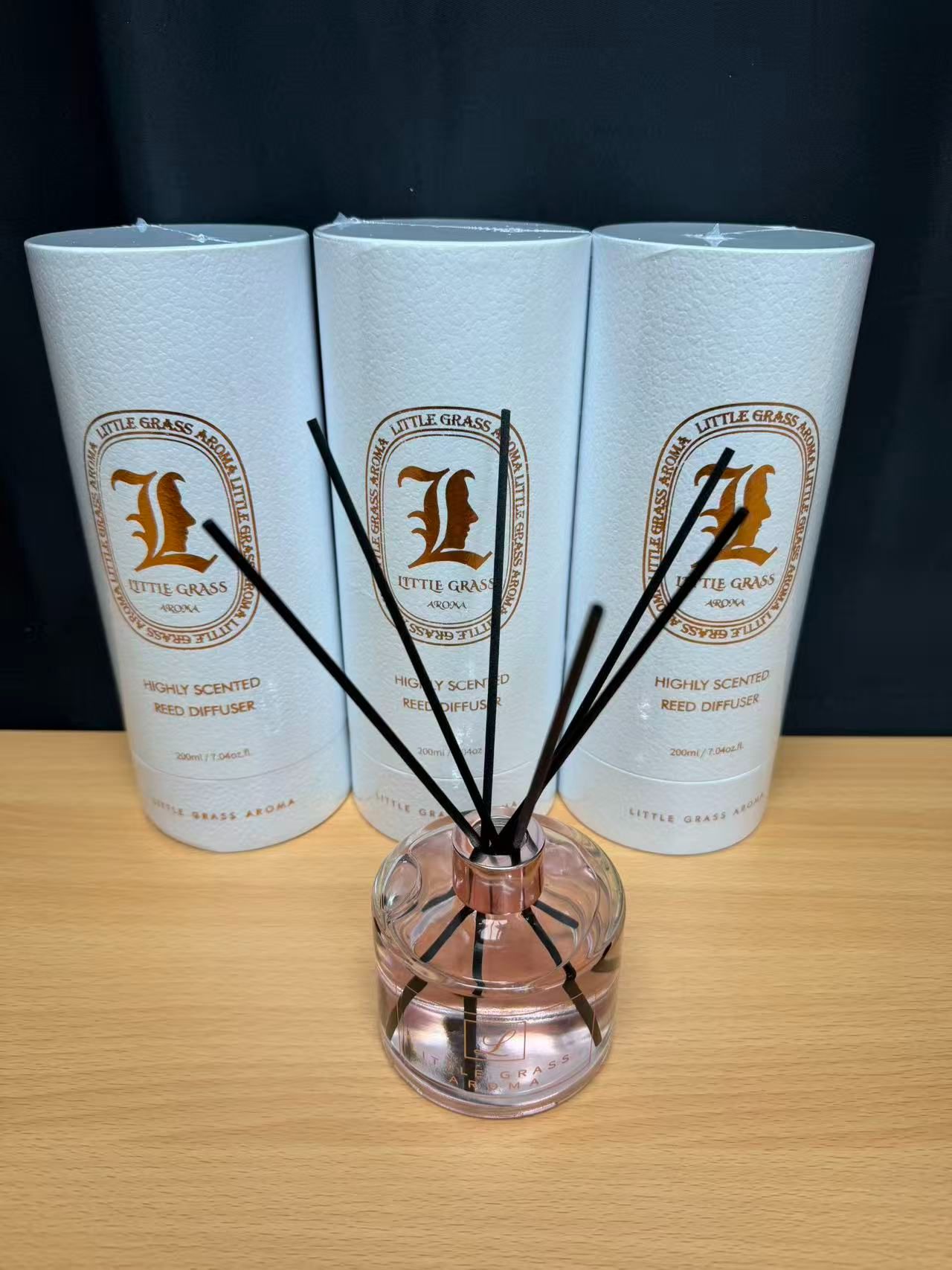 Little Grass頂級櫻花白麝香精品擴香瓶（200ml）