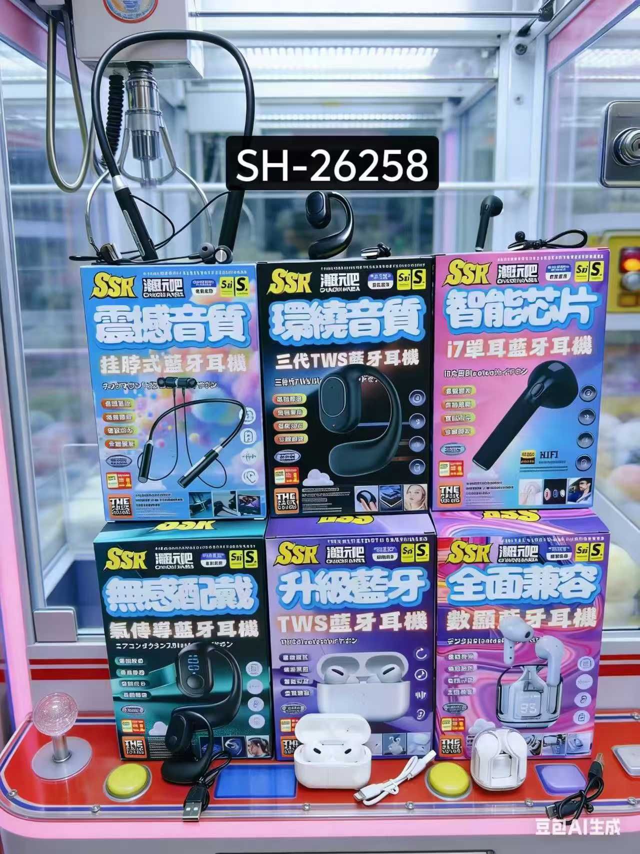 【標準20彩盒系列】 藍牙耳機福箱6款